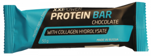 Батончик Protein Bar с коллагеном, шоколад/шоколадная глазурь, 50 гр, XXIPower