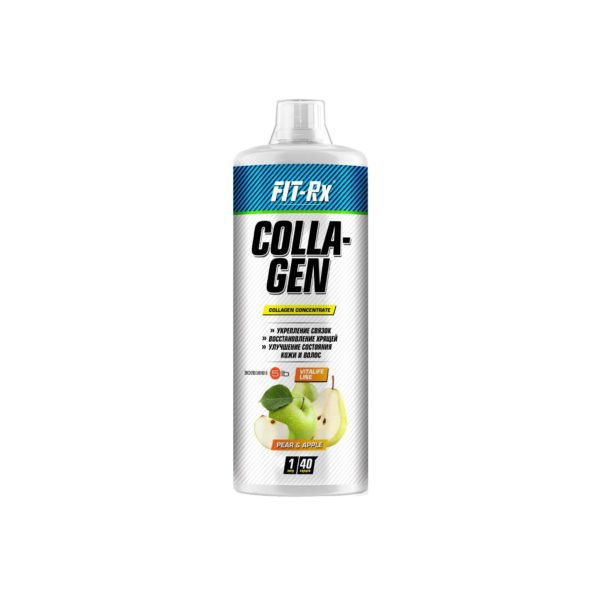 Collagen, вкус груша-яблоко, 1000 мл,  Fit-Rx