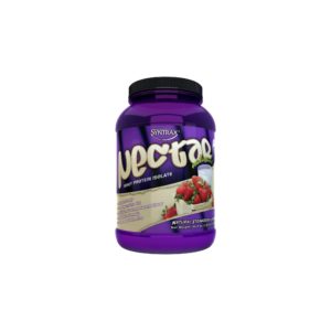 Сывороточный протеин Nectar Natural, вкус «Клубника со сливками», 900 гр, SYNTRAX