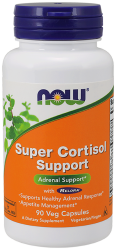 Супер кортизол саппорт, 90 капсул, NOW Foods