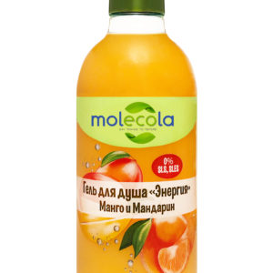 Гель для душа «Энергия» тропическое манго и мандарин, 400 мл, Molecola