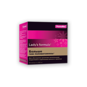 Lady's Formula комплекс для укрепления костной ткани, 60 таблеток, PharmaMed