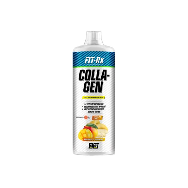 Collagen, вкус манго-банан, 1000 мл,  Fit-Rx