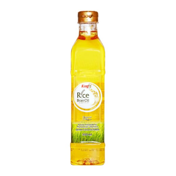 Масло рисовых отрубей, 500 мл, King Rice Bran Oil