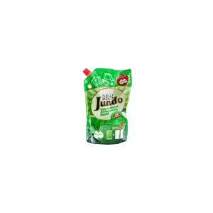 Антибактериальный концентрированный эко-гель с гиалуроновой кислотой для мытья посуды и детских принадлежностей, Green tea with Mint, (запасной блок) 800 мл, Jundo