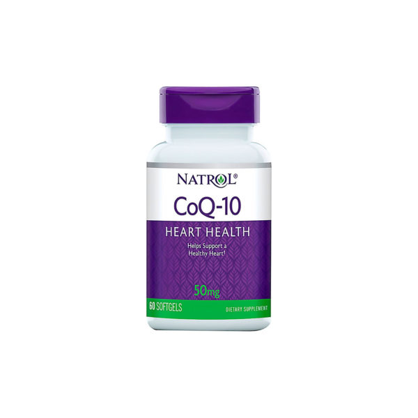 Коэнзим Q-10, 50 мг,  60 капсул, Natrol