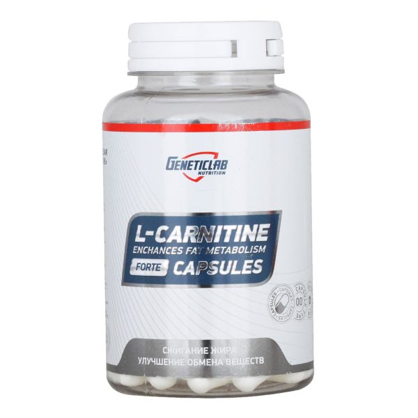 L-Carnitin capsules, 60 капсул, Geneticlab