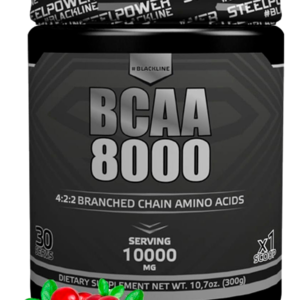 BCAA 8000, вкус «Клюква», 300 гр, STEELPOWER
