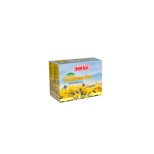 Напиток "Хризантема с мёдом" быстрорастворимый, коробка 180 г, Gold Kili.
