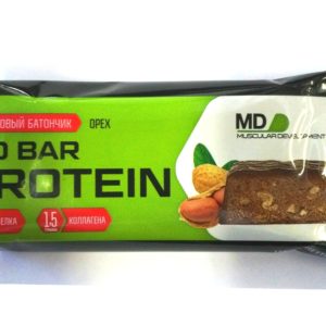 Батончик с протеином MD Bar, вкус "Орех", 50 гр, MD