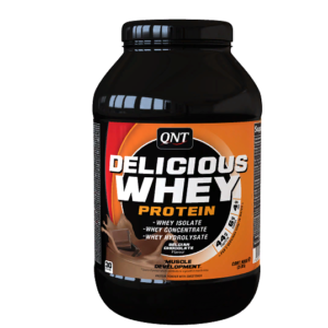 Сывороточный протеин Delicious Whey Protein, вкус «Бельгийский шоколад», 908 гр, QNT
