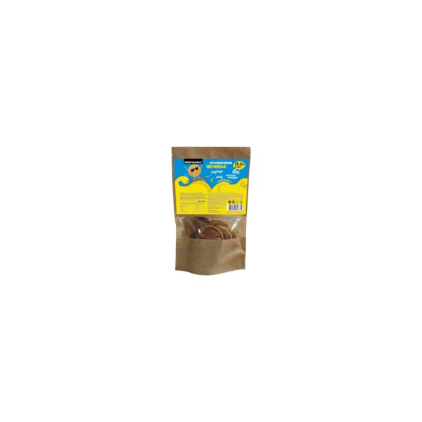 Протеиновое печенье медовое с корицей, 80 г (4 шт. в одной упаковке), IRONMAN