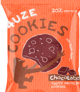 Печенье Fuze Cookies, вкус «Шоколад», 4UZE
