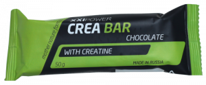 Батончик Crea Bar с креатином, шоколад/шоколадная глазурь, 50 гр, XXIPower