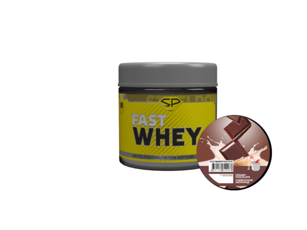 Протеин Fast Whey, пробник, вкус «Шоколад», 30 гр, STEELPOWER