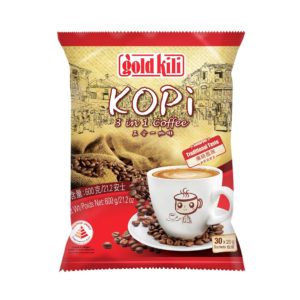 Кофе быстрорастворимый "Kопи"  3 в 1 порционный, пакет 600 г, Gold Kili.