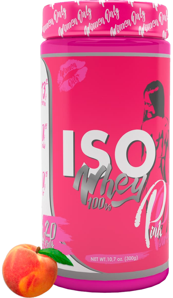 Изолят протеина ISO WHEY 100%, вкус «Персик», 300 гр, Pink Power