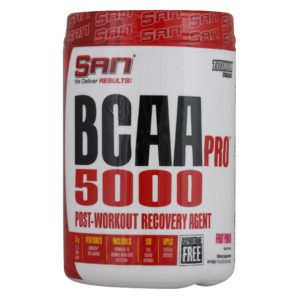 BCAA-Pro 5000  Aspartame Free, вкус фруктовый пунш, 340 гр, SAN