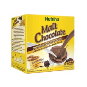 Напиток растворимый Instant Malt Chocolate, 12 саше по 20 гр, Nutrina