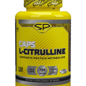 L-CITRULLINE, 120 капсул, STEELPOWER
