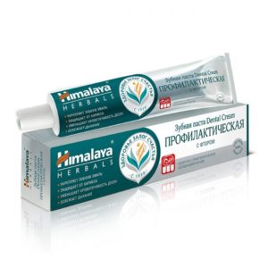 Зубная паста Dental Cream профилактическая с фтором, 100 гр, Himalaya Herbals