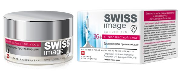 Дневной крем против морщин 36+, 50 мл, Swiss Image